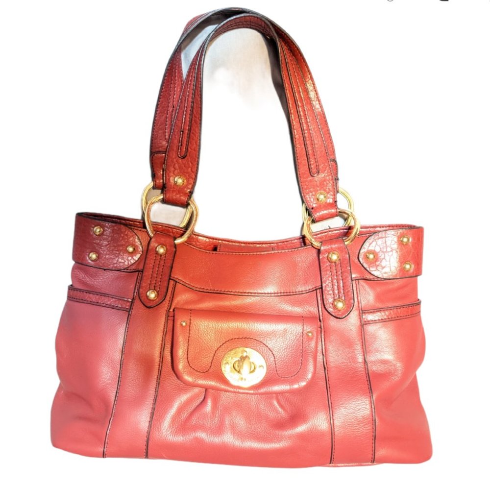 Etienne Aigner Red Leather Purse